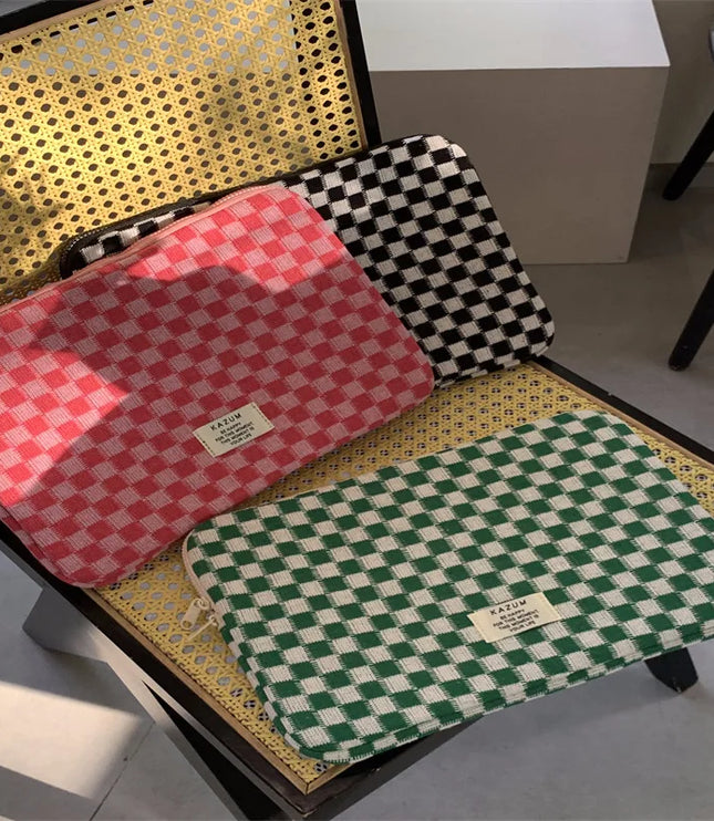 Checkered Laptop Sleeve