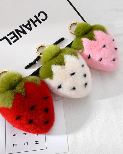 Strawberry Keychain