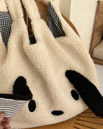 Plush Doggy Ears Tote