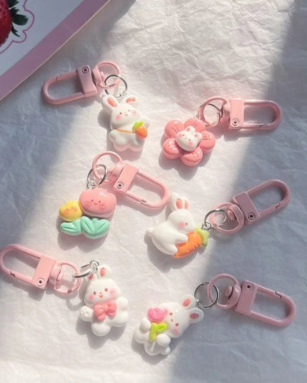 Cute Rabbit Keychain