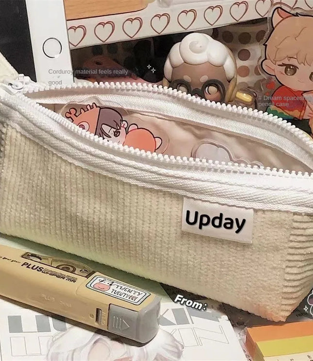 Corduroy Pencil Case