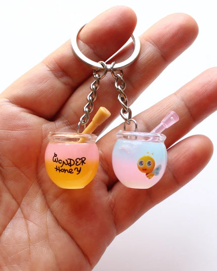 Honey Jar Keychain