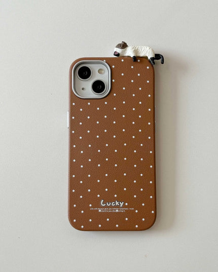 Cat Polka Dots Phone Case