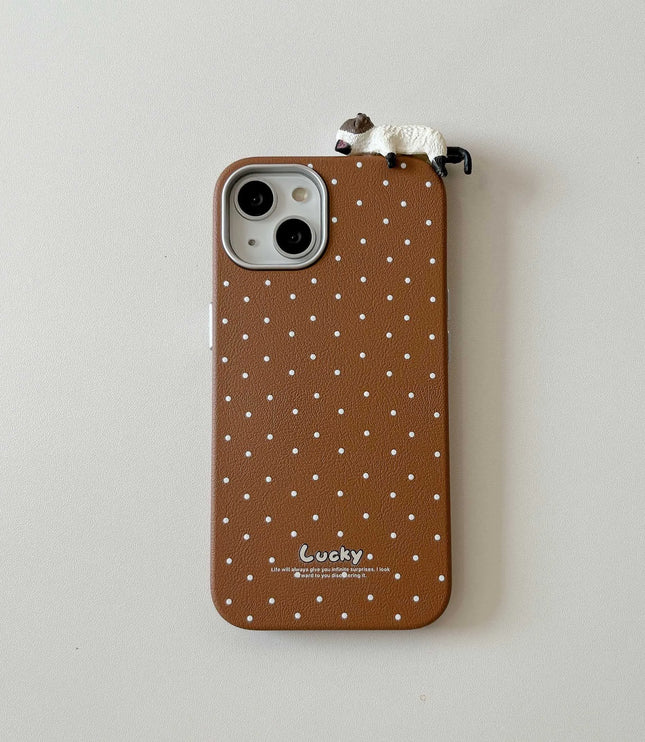 Cat Polka Dots Phone Case