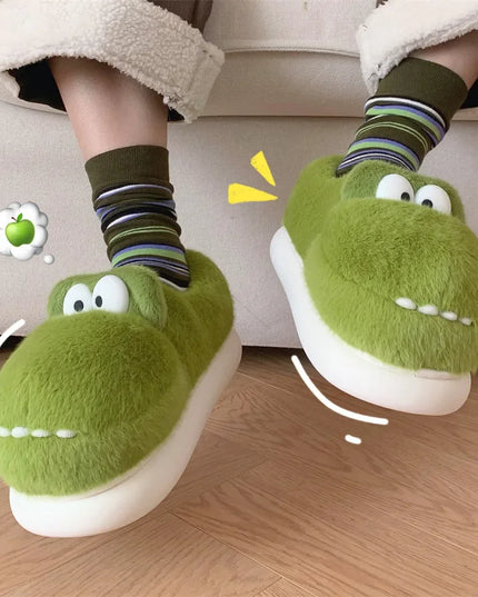 Cute Crocodiles Slippers