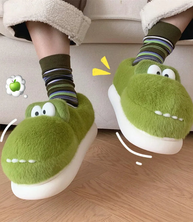 Cute Crocodiles Slippers