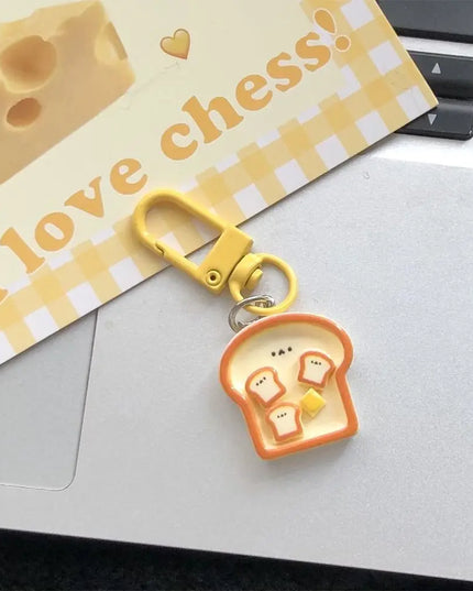 Breakfast Plate Keychain