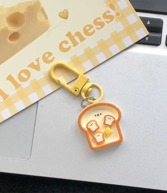 Breakfast Plate Keychain