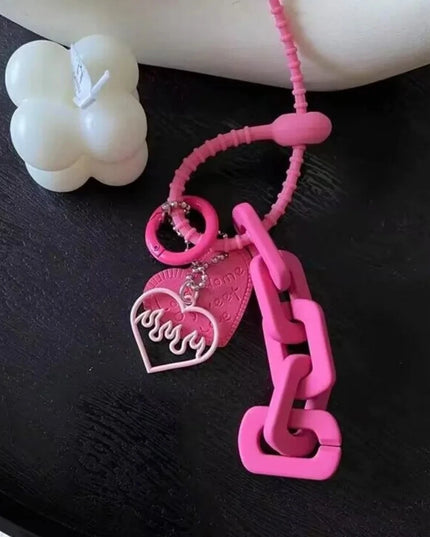 Chained Heart Keychain