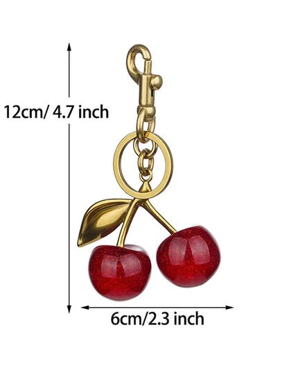 Cherry Bag Charm