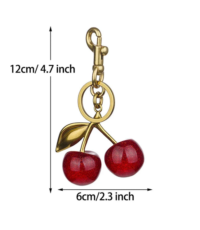 Cherry Bag Charm