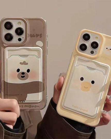 Bear & Duck Phone Case