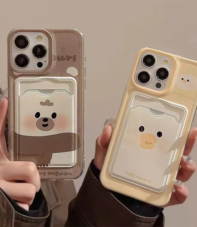 Bear & Duck Phone Case