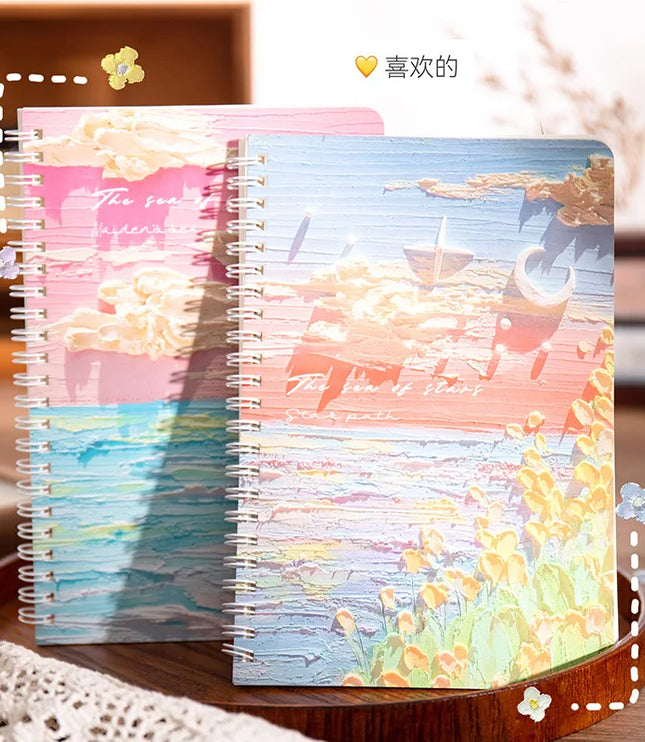 4Pcs Painting Notebook