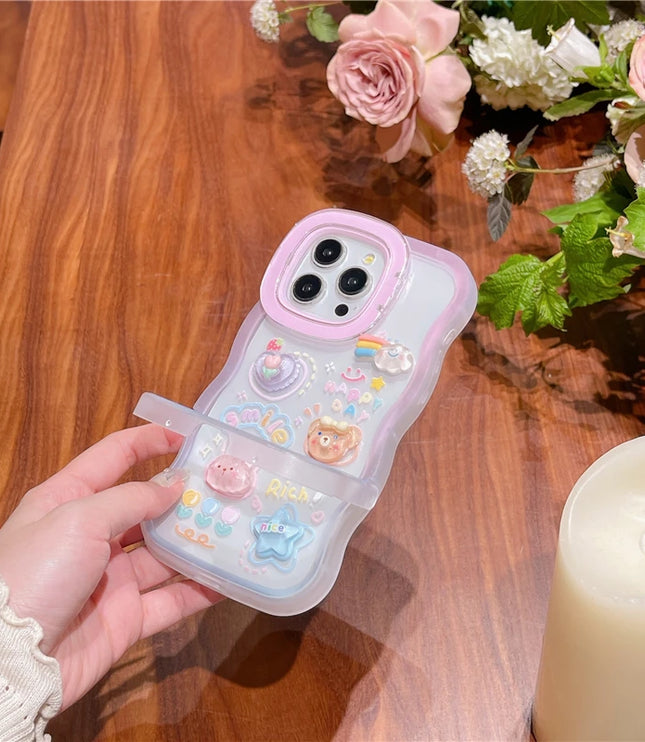 Jelly 3D Bear Phone Case