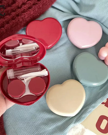 Heart Contact Lens Case