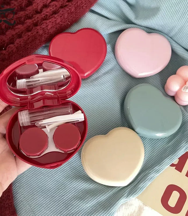 Heart Contact Lens Case