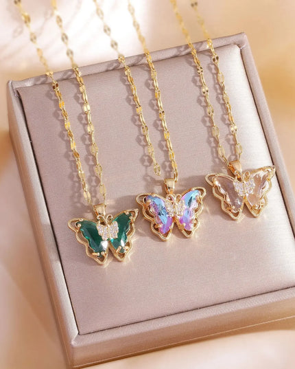 Butterfly Necklaces