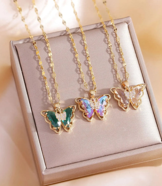 Butterfly Necklaces