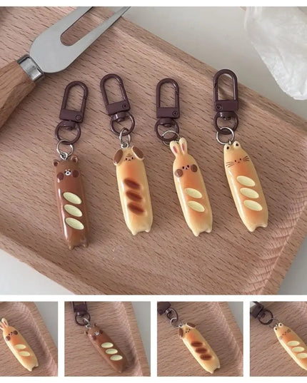 Baguette Keychain