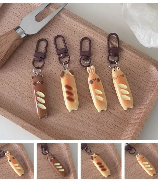 Baguette Keychain