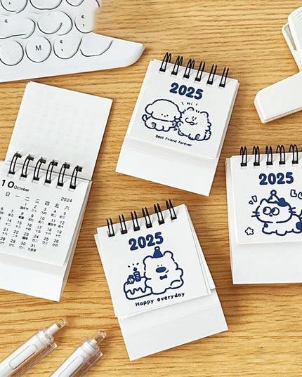 Mini Cartoon Desk Calendar