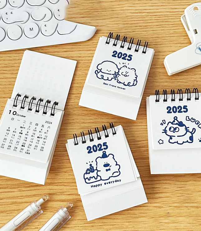 Mini Cartoon Desk Calendar