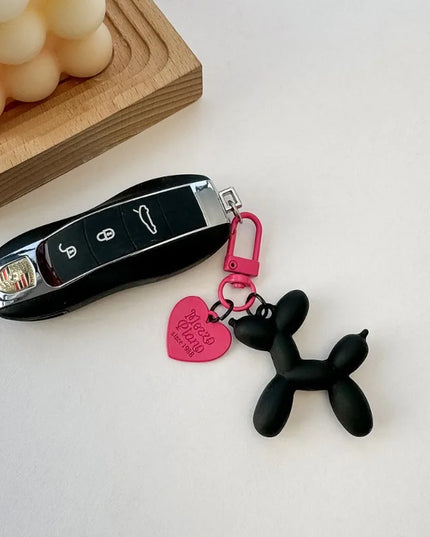 Y2K Balloon Dog Keychain