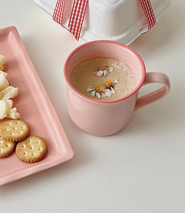 Pink Ceramic Mug