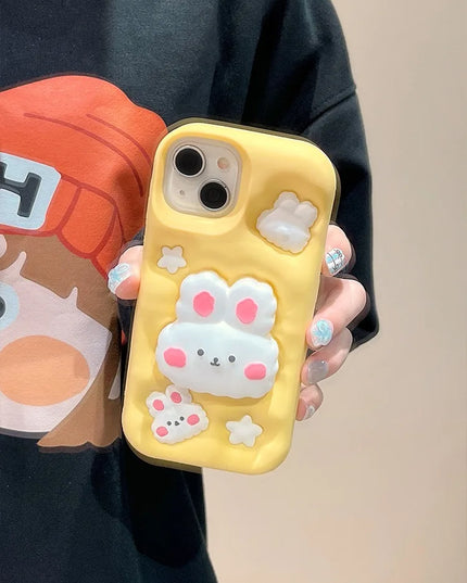 Cute 3D Rabbit Phone Case