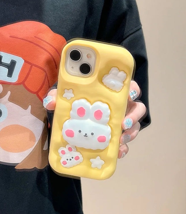 Cute 3D Rabbit Phone Case