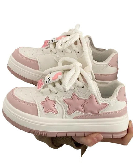 SANRIO Pink Stars Sneakers