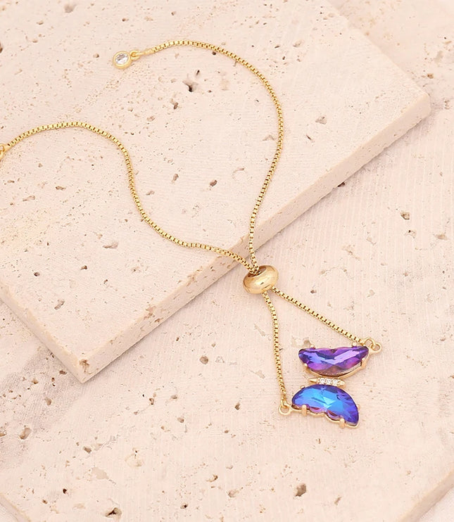 Galaxy Butterfly Bracelet