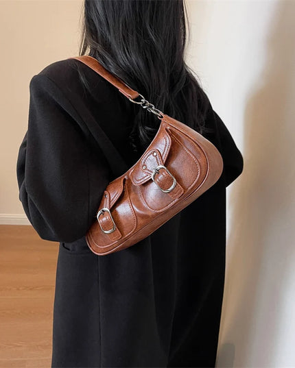 Double Pockets Handbag