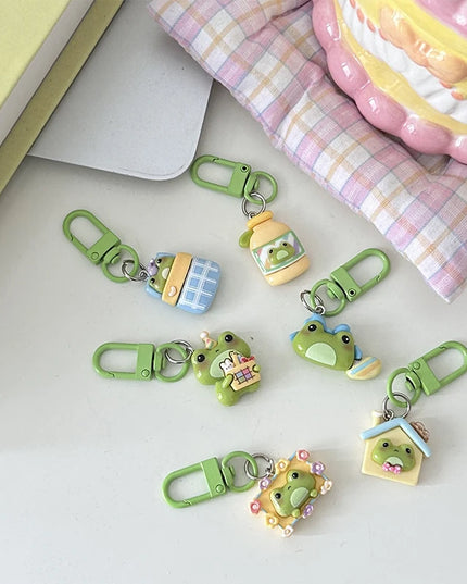 Cute Frog Keychain