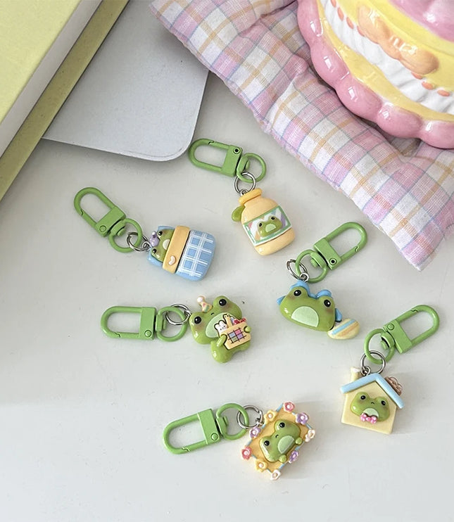 Cute Frog Keychain