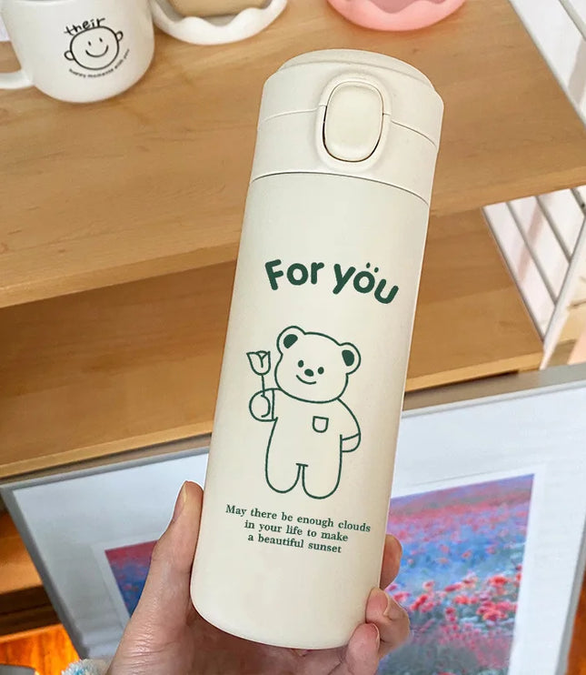 Cute Bear Bottle & Case