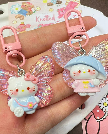 Butterfly Hello Kitty Keychain