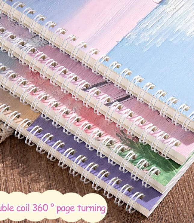 4Pcs Painting Notebook