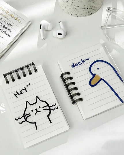 Cat & Duck Notebook