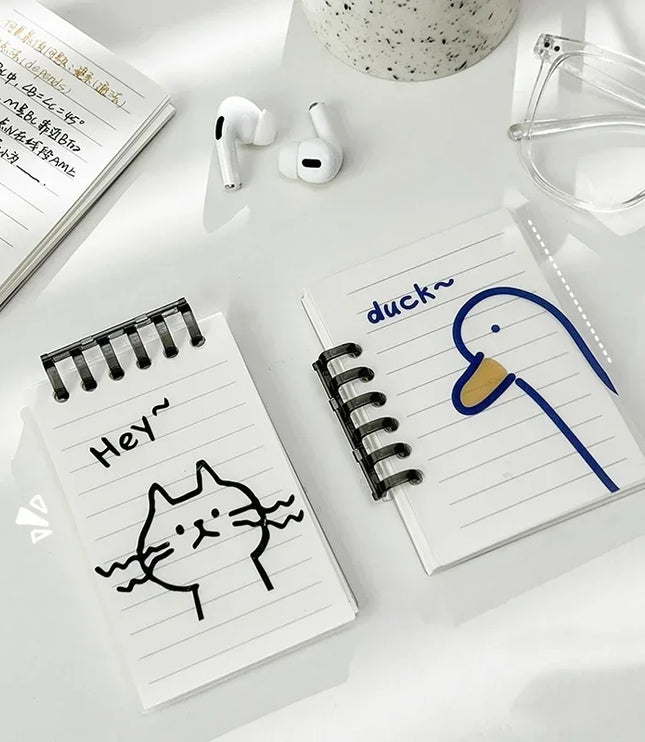 Cat & Duck Notebook