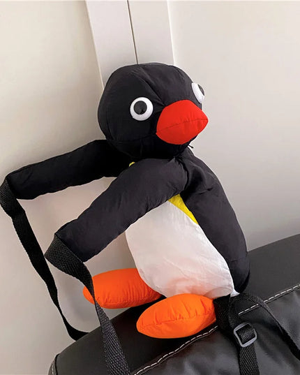 Black Penguin Backpack