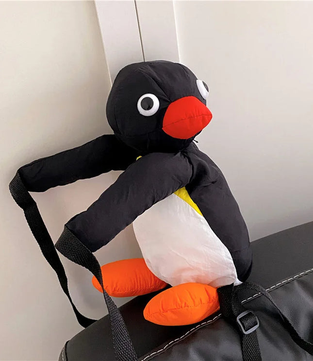 Black Penguin Backpack