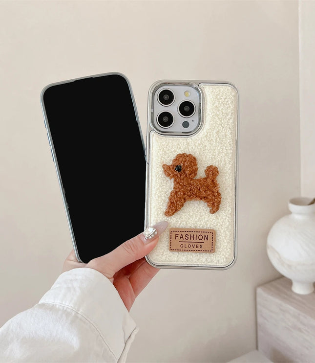 Plush Poodle Phone Case