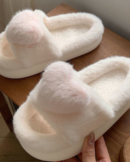 In Love Plush Slippers