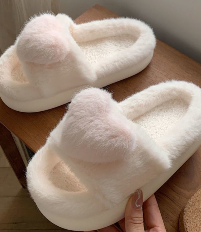 In Love Plush Slippers