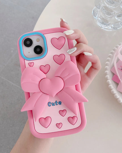 3D Bowknot Phone Case