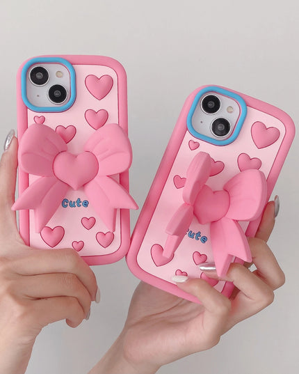 3D Bowknot Phone Case