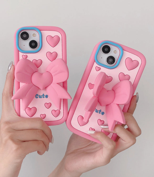 3D Bowknot Phone Case