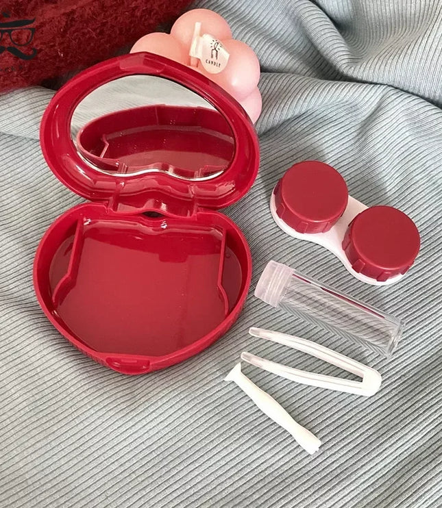 Heart Contact Lens Case